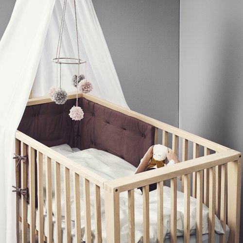 Tour de lit pour lit Linea - Prune